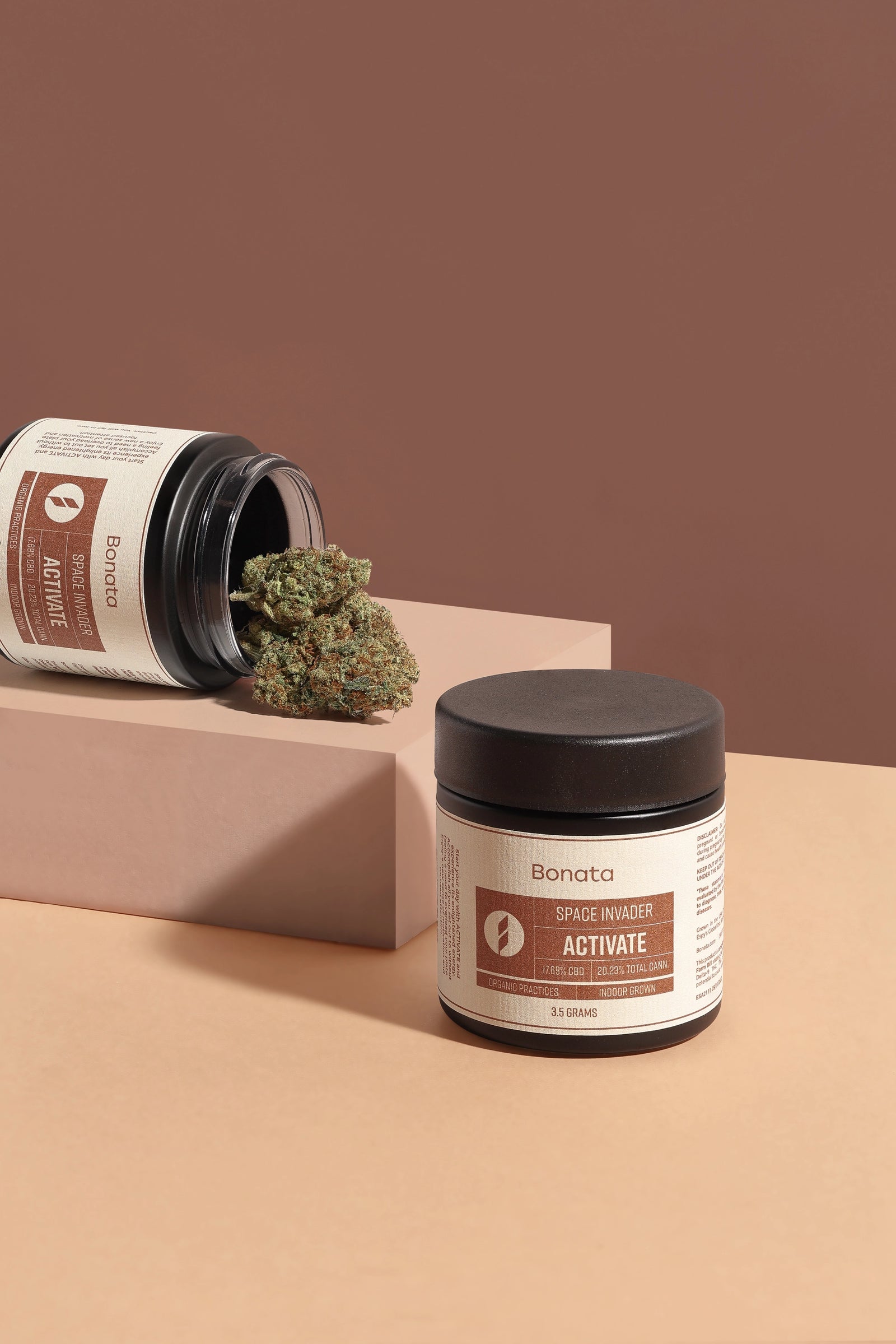 Bonata Space Invader CBD hemp flower strain