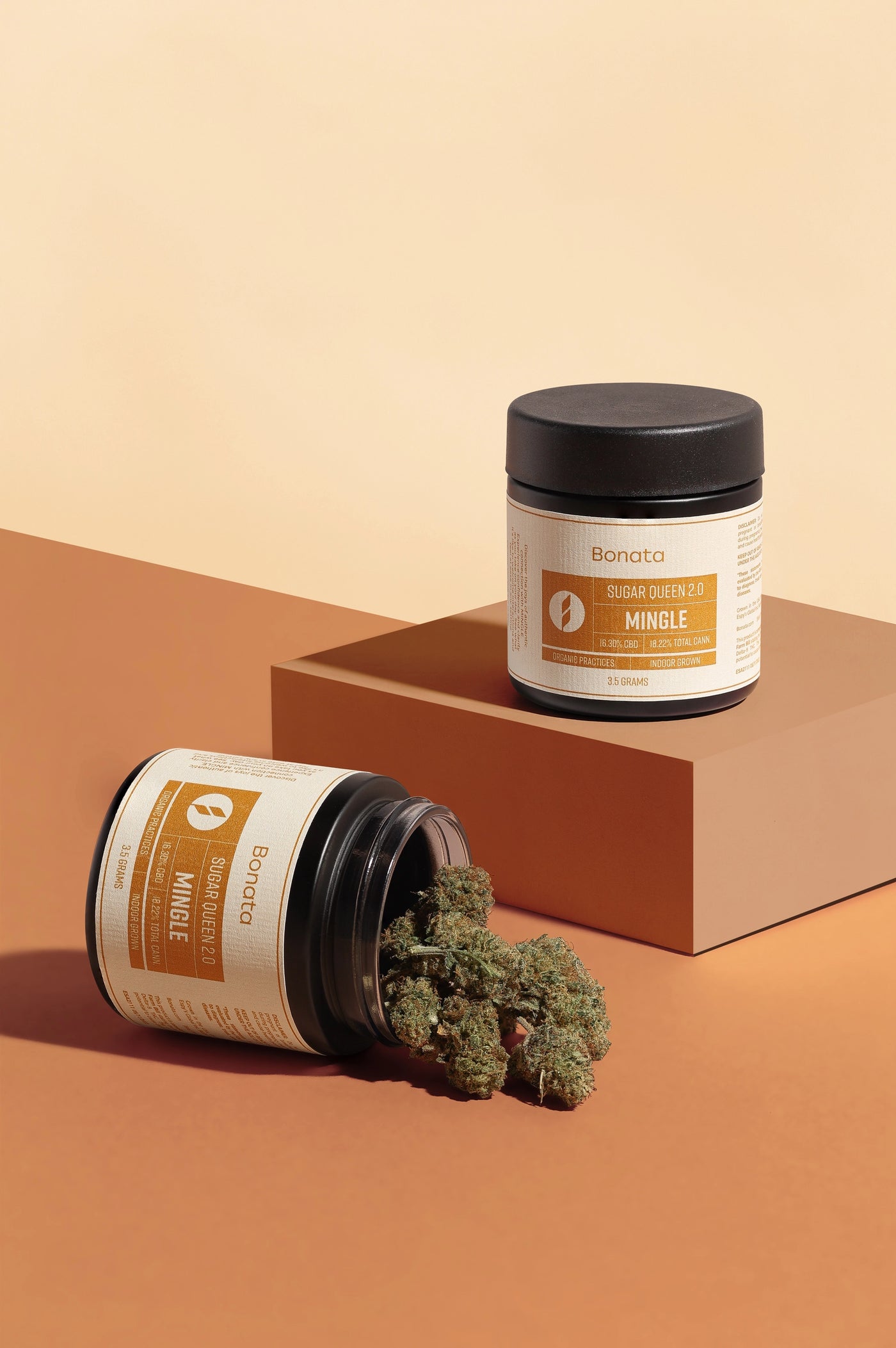 Bonata Sugar Queen Mingle CBD flower indoor grown CBD
